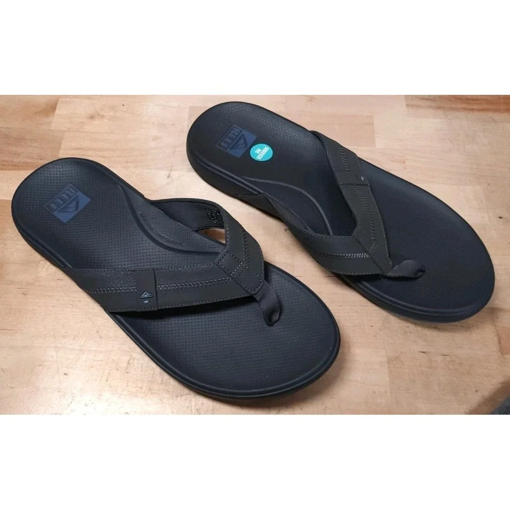 REEF‎ Ortho Spring Mens Size 13 Flip Flop Sandals Blue A-24